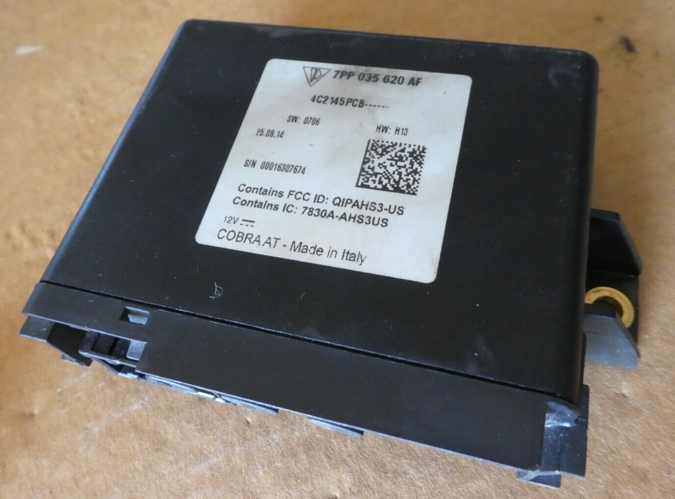 Porsche 970 2015 GPS CONTROL MODULE 7PP035620AF ORIGINAL gebraucht - Panamera