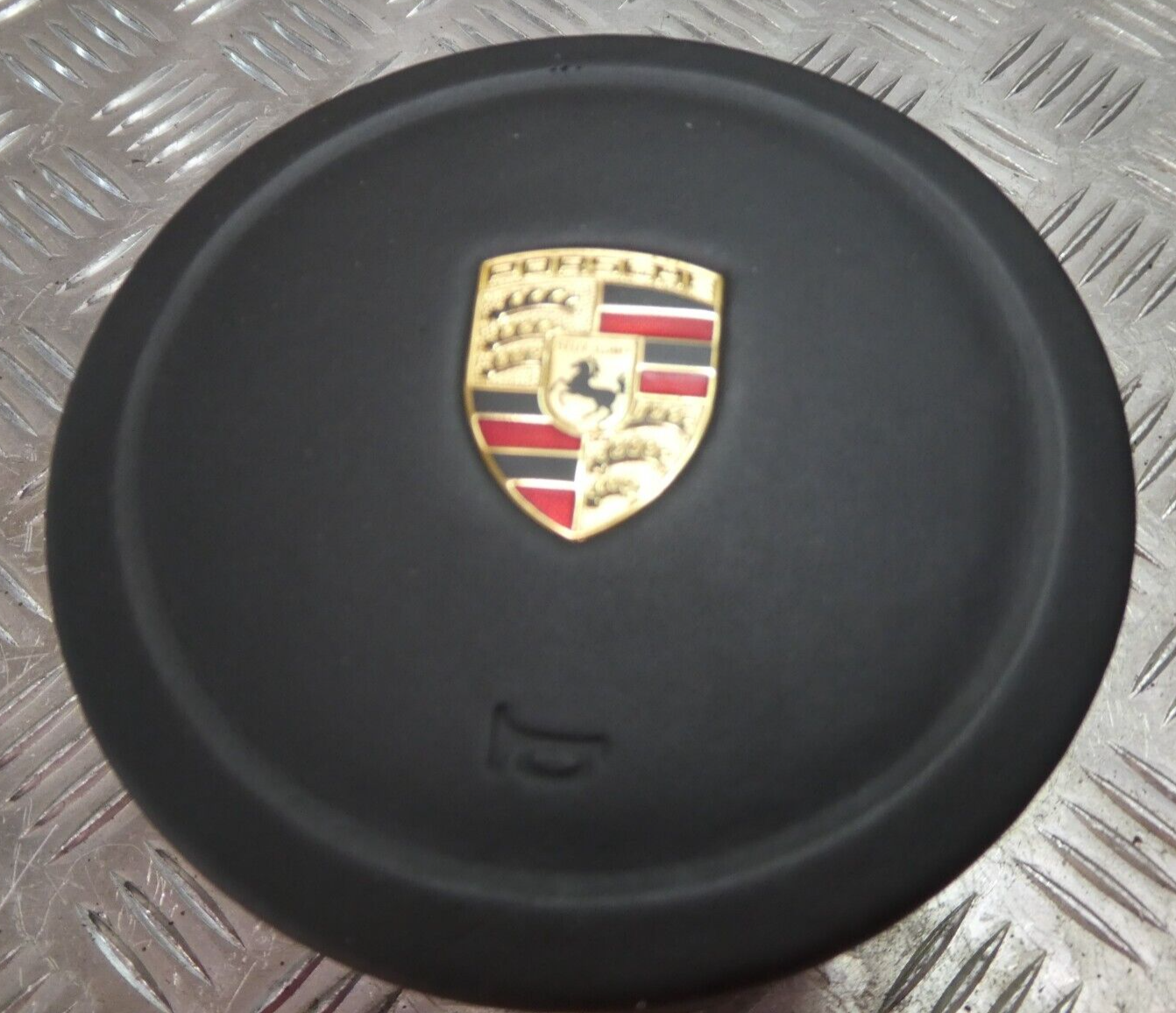 Porsche 970 Multifuntion AirBag Lenkrad Alcantara leaderlenkrad grau ORIGINAL gebraucht - Panamera