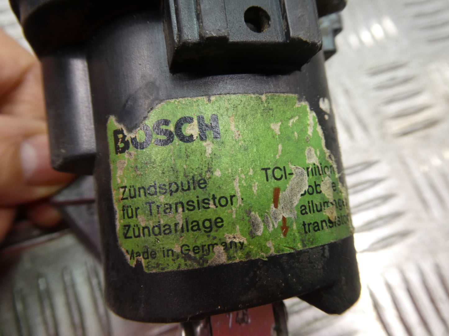 Mercedes-Benz W126 C126 Zündspule Zündmodul ORIGINAL gebraucht - 0001585603