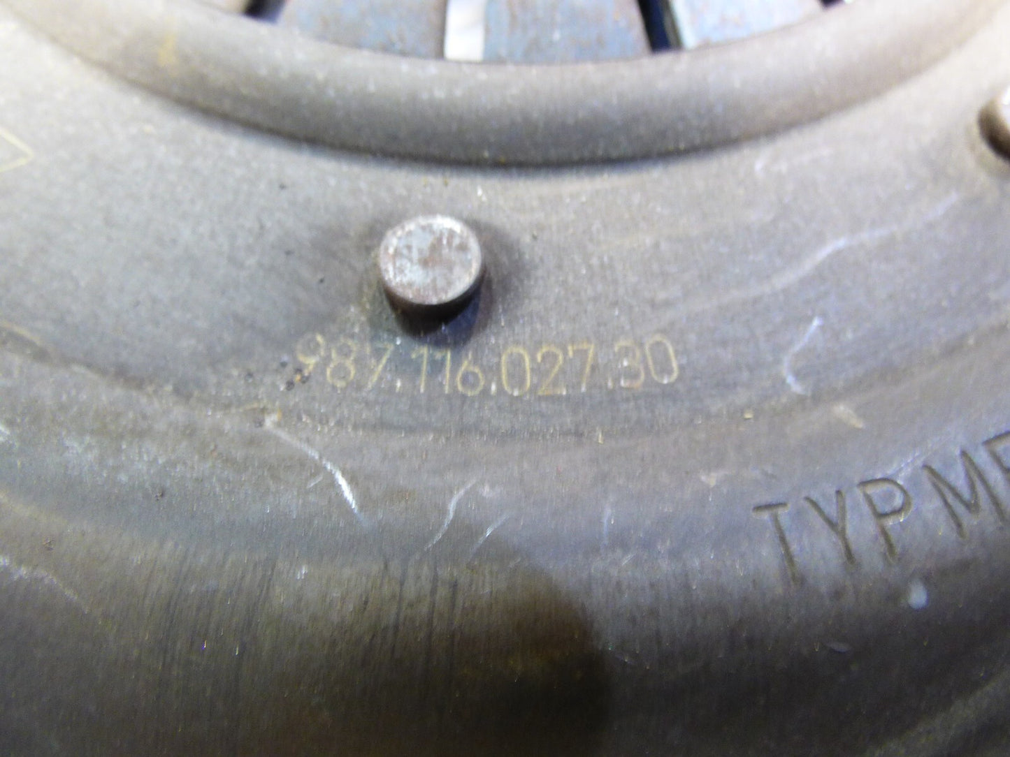 Porsche 987 3.4 S Kupplung Satz mit Zweimassenschwungrad ORIGINAL gebraucht - 98711602730