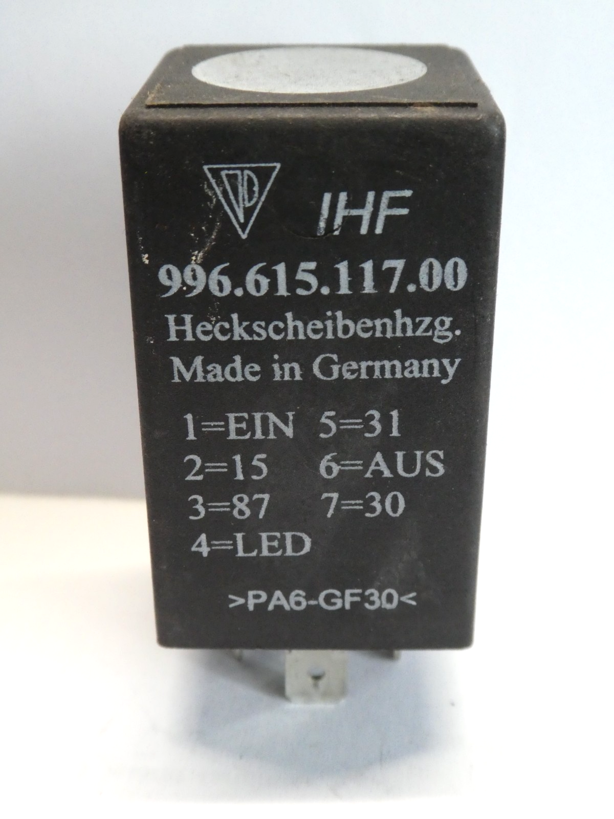 PORSCHE Boxster 986 911 996 Facelift Relais Heckscheibenheitzung ORIGINAL gebraucht - 99661511700