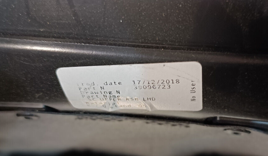 OPEL ASTRA K 1.4 Turbo Original Lenkrad Oben Verkleidung gebraucht - 39096723