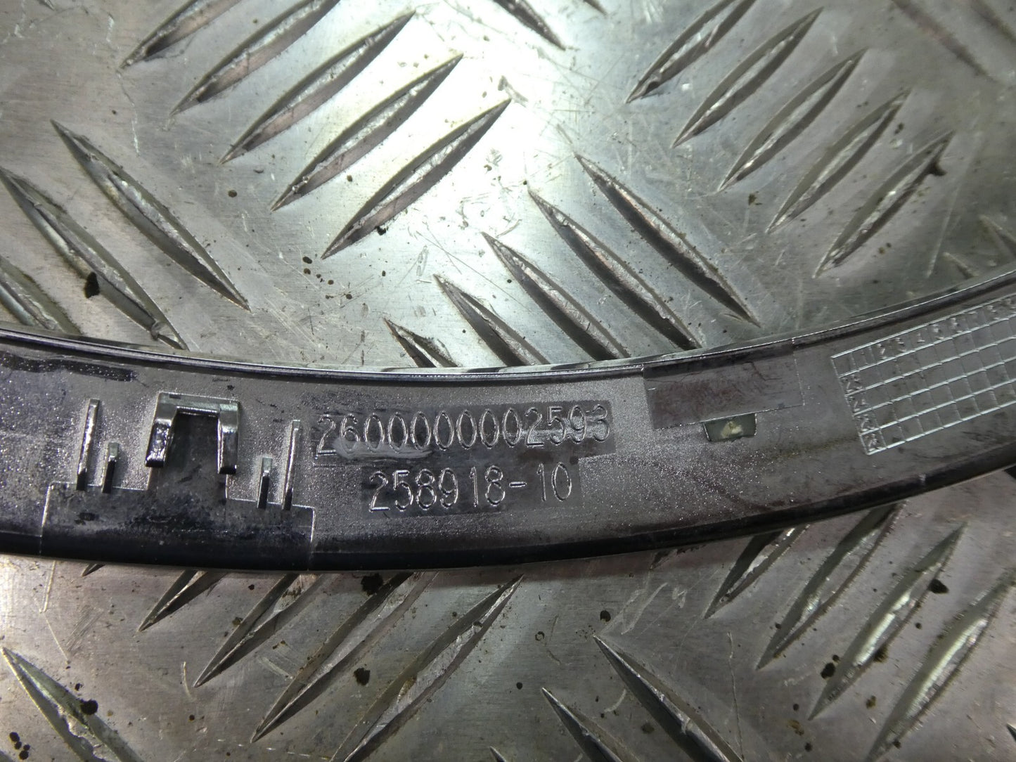 Mini Cooper F55 F56 F57 Zierring Scheinwerfer Chrom links CR ORIGINAL gebraucht - 7300631