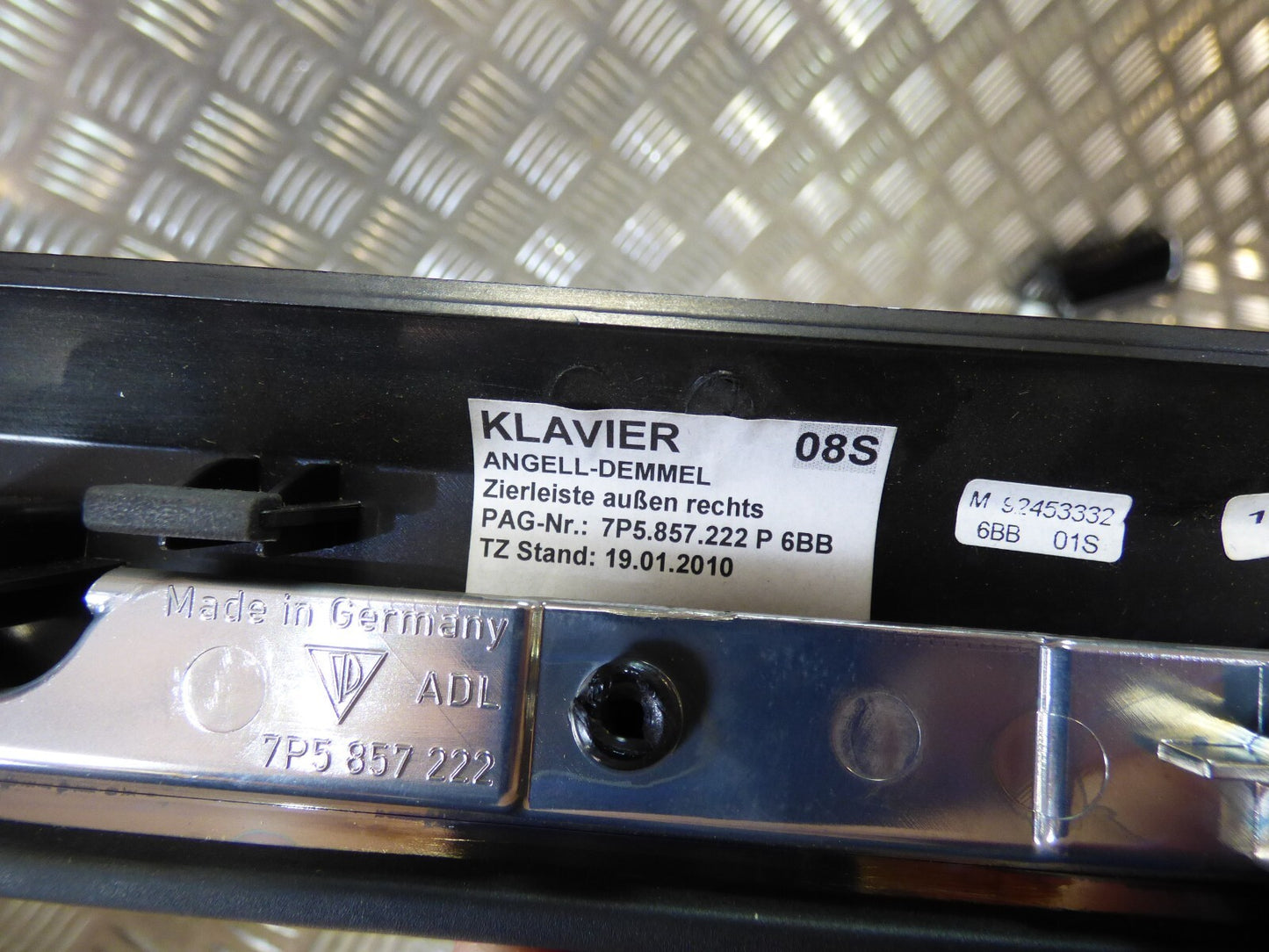 Porsche Cayenne 92A Zierleiste Dekorleiste Klavier Set Kit Satz ORIGINAL gebraucht - Innenzierleisten