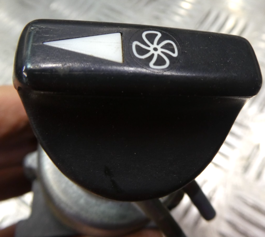 Mercedes W126 C126 Heizungsregler Gebläseregler Gebläseschalter ORIGINAL gebraucht - 1268200110