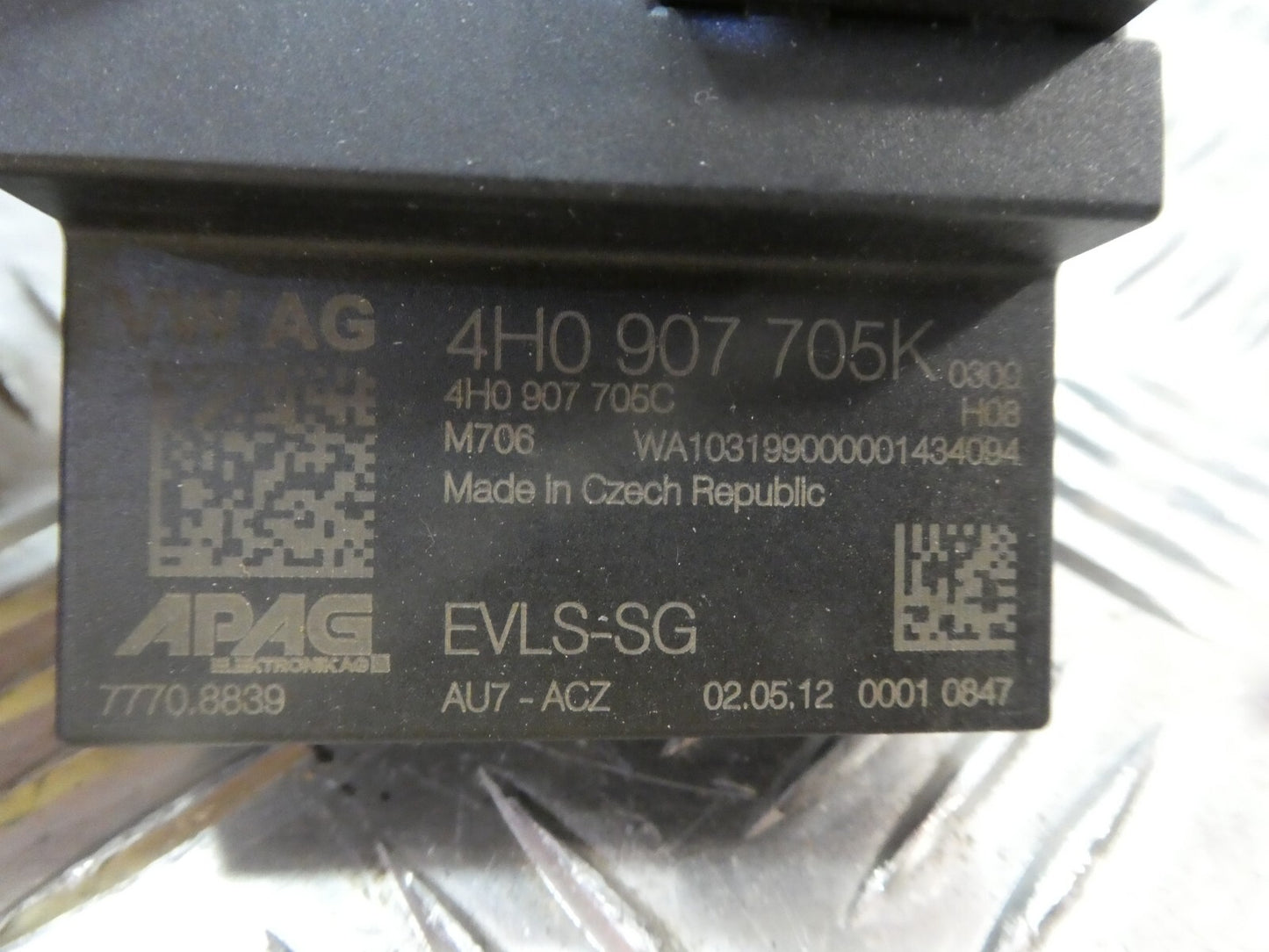 Porsche Cayenne 92A Steuergerät elektrische Lenksäule steering module ORIGINAL gebraucht - 4H0907705H
