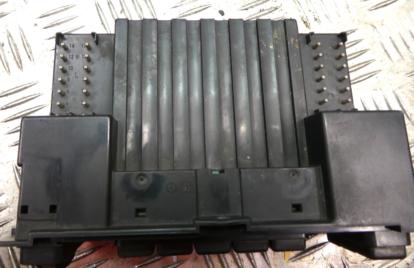 Mercedes-Benz W126 C126 SEC Klimabedienteil Klima schalter OEM ORIGINAL gebraucht - 1268300885