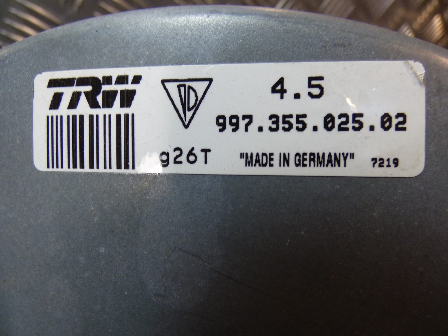 Porsche Boxster Cayman 987 997 Bremskraftverstärker ORIGINAL gebraucht - 98735502500