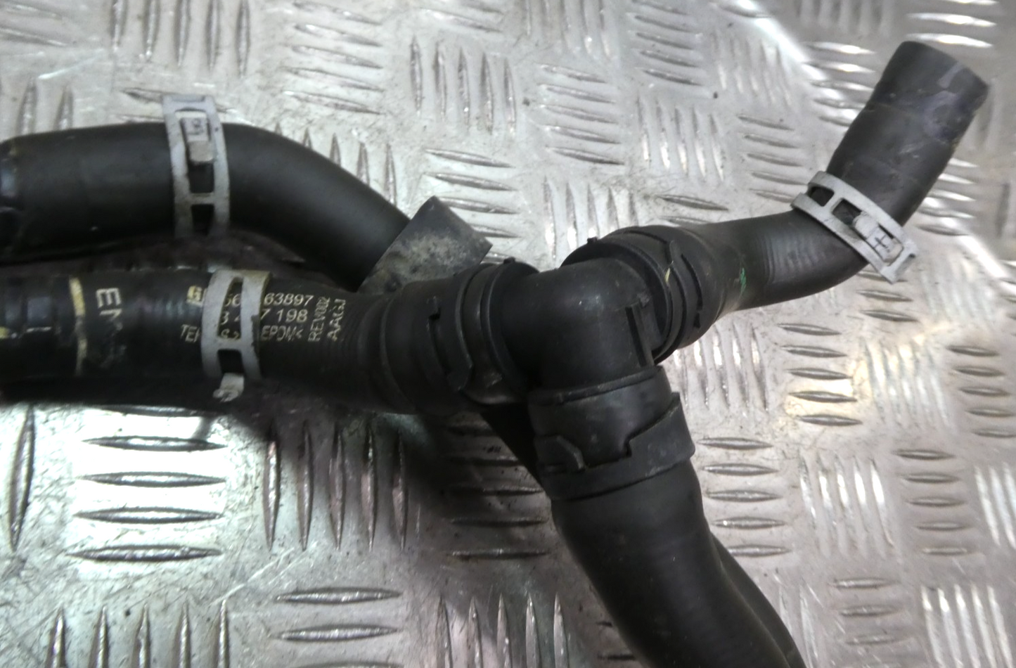 OPEL ASTRA K 1.0 TURBO 12V Orig. Kühlwasserschlauch 13497197 ORIGINAL gebraucht - 13497198