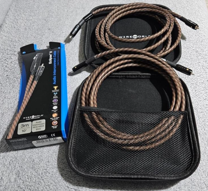 Eclipse 8 Audio RCA ORIGINAL gebraucht - RCA (ECI) Audio Interconnect kabel 3m 1 paar ORIGINAL gebraucht - WireWorld