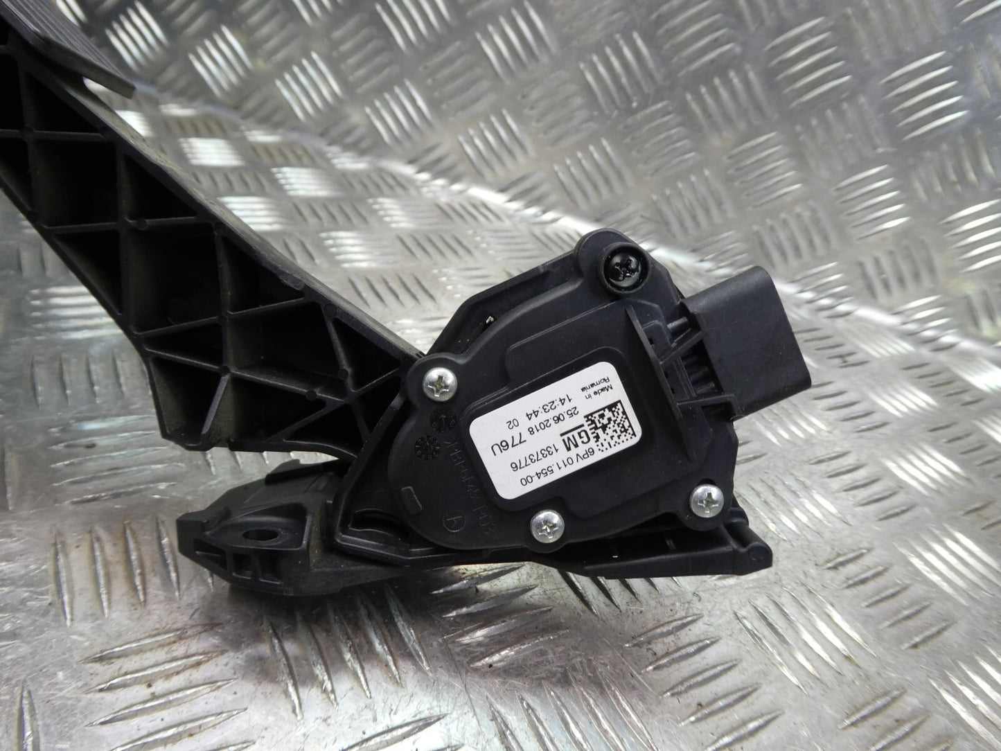 OPEL ASTRA K 1.0 TURBO Gaspedal Pedal Gaspotentiometer GM ORIGINAL gebraucht - 13373776