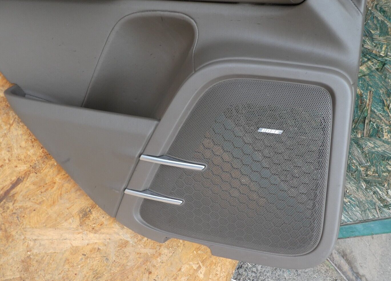 Porsche Cayenne 92A Türverkleidung Hinten Links Braun ORIGINAL gebraucht - Umbra ORIGINAL gebraucht - 7P5867211K