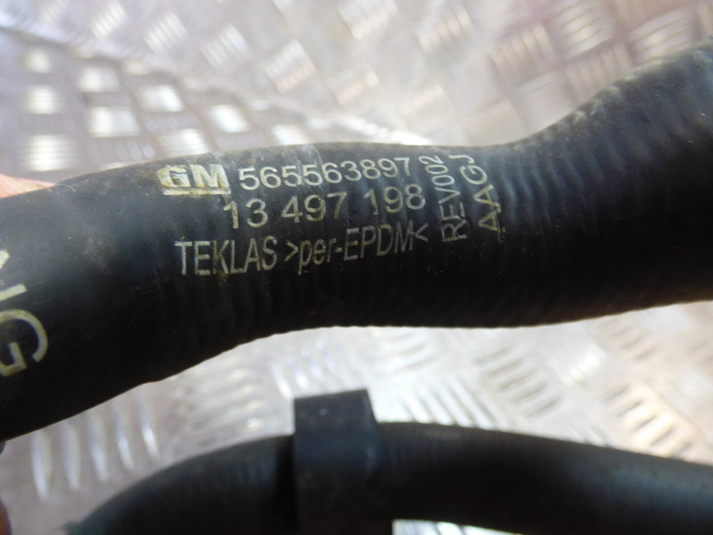 OPEL ASTRA K 1.4 TURBO Kühlleitung Kühlschlauch 13497197 13497198 ORIGINAL gebraucht - 565563897