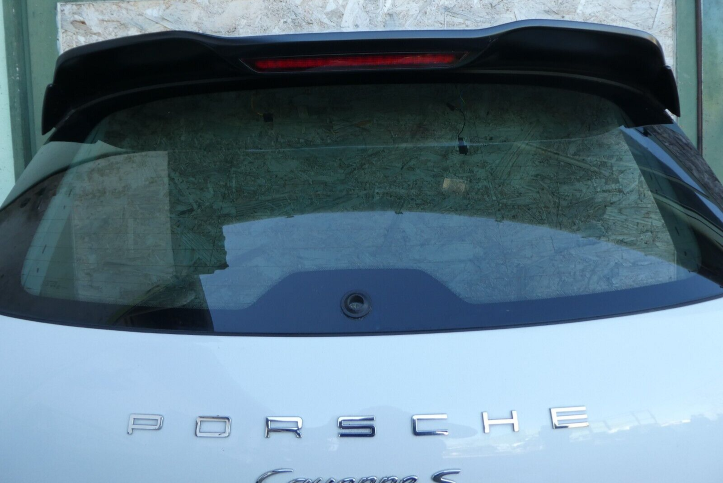 Porsche Cayenne S 92A C9A Weiß ohne Anbauteile USA model ORIGINAL gebraucht - Heckklappe