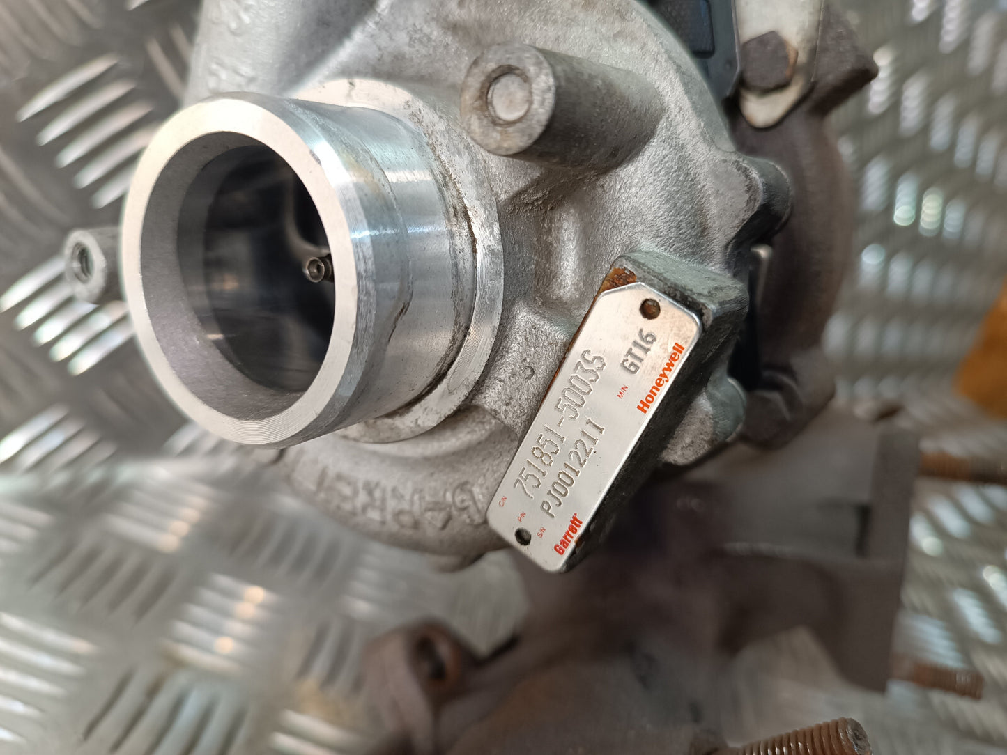 VW Transporter T5 1.9 TDI Turbo Turbolader 751851-5003S GT16 Garett ORIGINAL gebraucht - PJ0012211