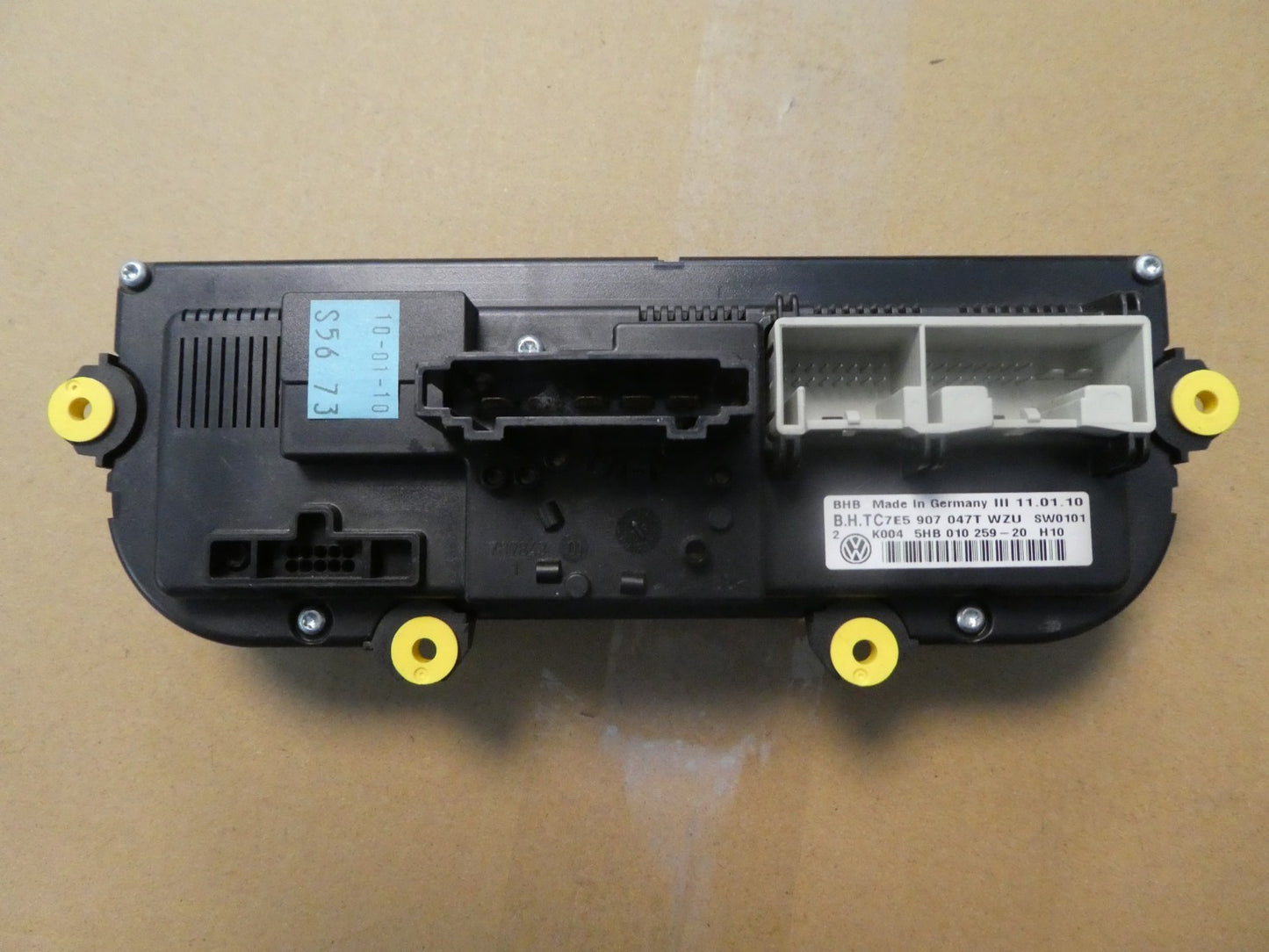VW T5 Facelift Klimabedienteil Klimasteuerung Heizung 7E5907047T ORIGINAL gebraucht - Transporter