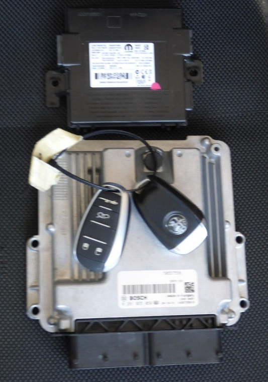 Alfa Romeo Stelvio Q4 2021 Zündungs-Kit Motorsteuergerät Keyless 2 Zündschlüssel