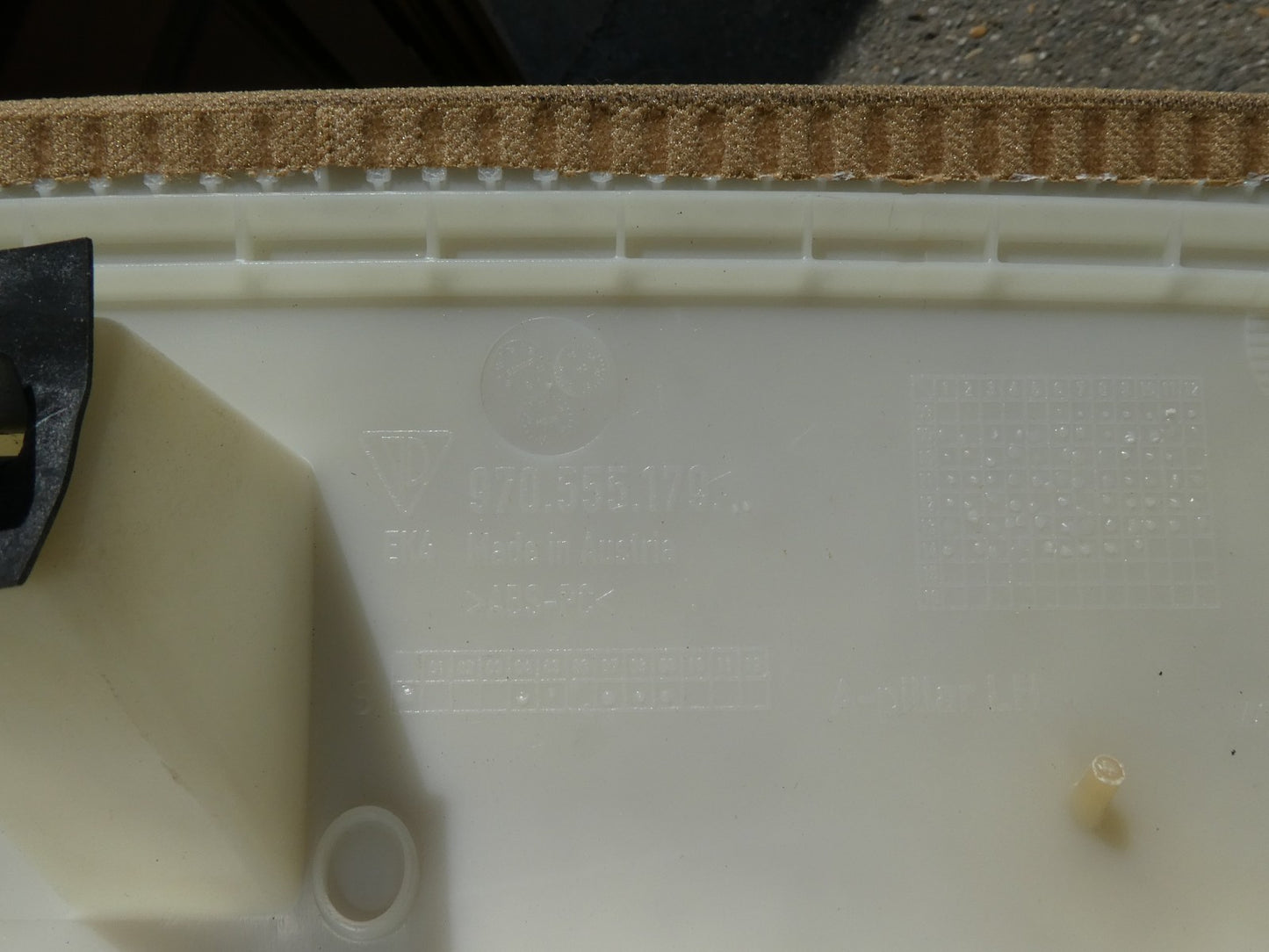 Porsche Panamera 970 Verkleidung Abdeckung A Säule vorne links 6W0 ORIGINAL gebraucht - 970555179