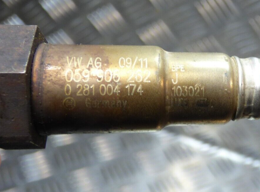 Porsche Cayenne 92A 3.0 TDI Lamdasonde Abgaremperatursensor ORIGINAL gebraucht - 059906262J