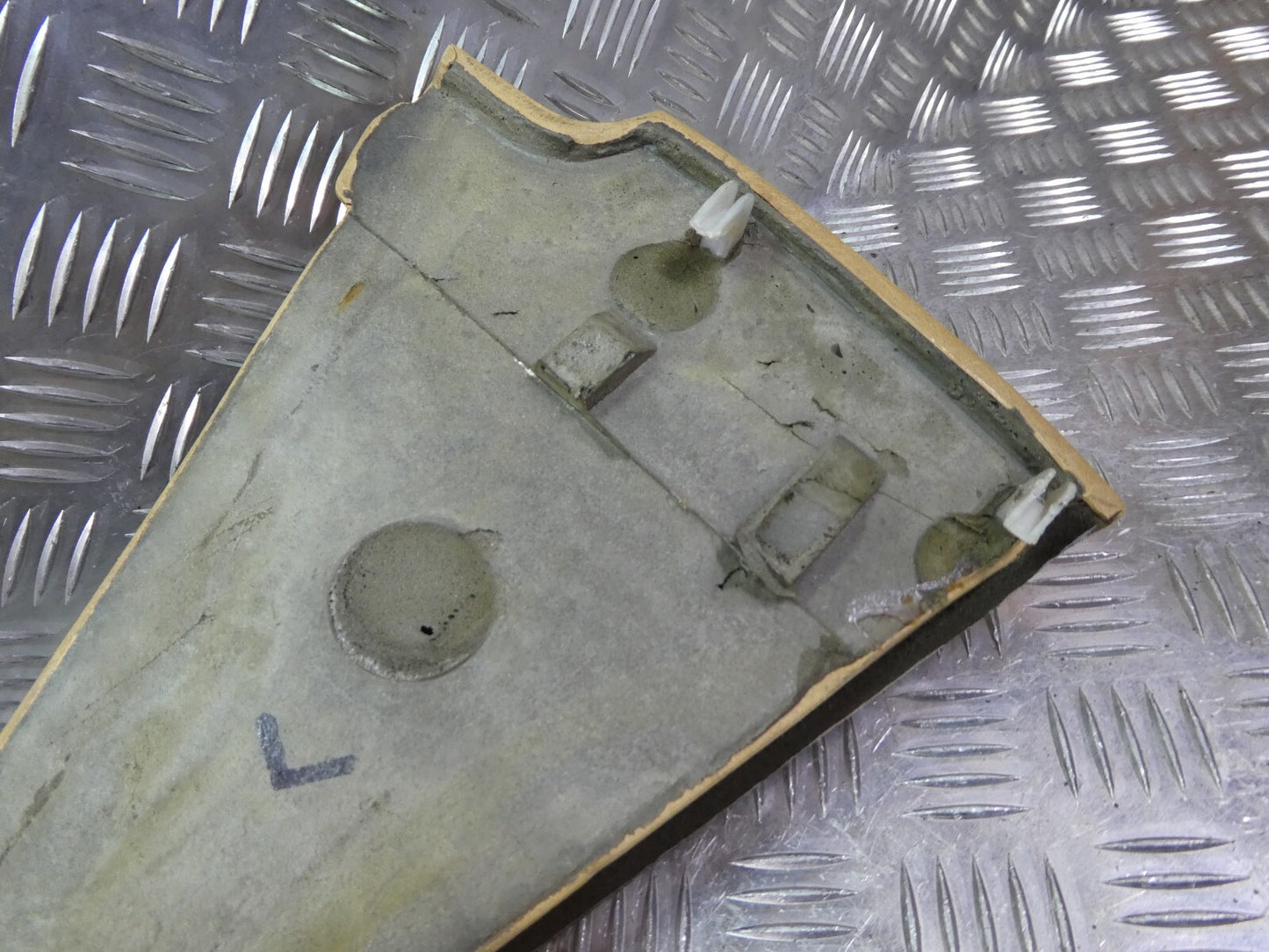 C126 W126 Coupe SEC Armlehne Griff Türe Türverkleidung vorne links * ORIGINAL gebraucht - Mercedes