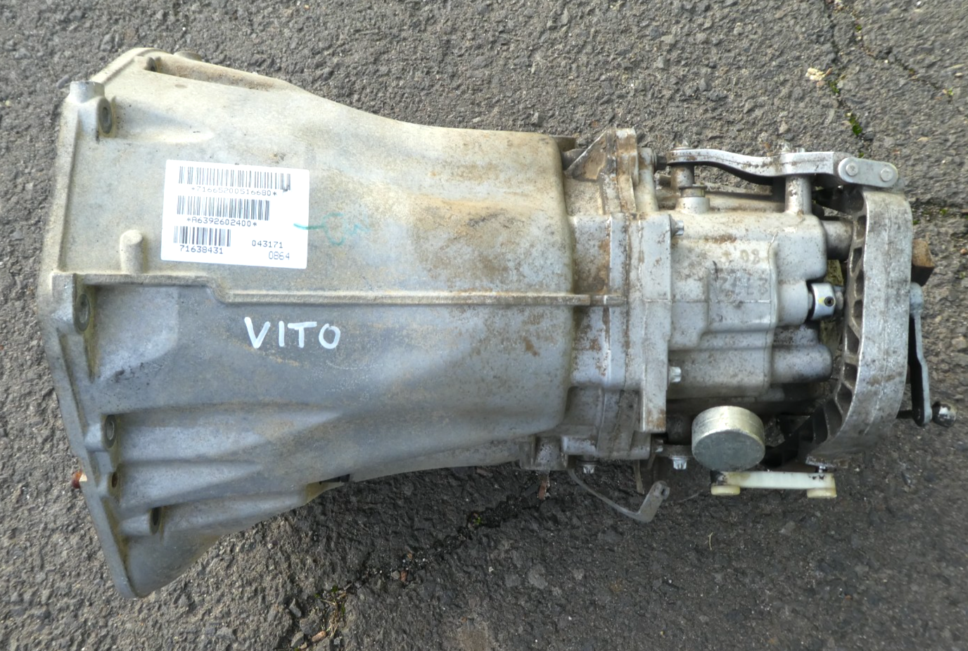 Vito Viano W639 2.2 CDI 6 Gang Schaltgetriebe Getriebe 716.652 ORIGINAL gebraucht - Mercedes