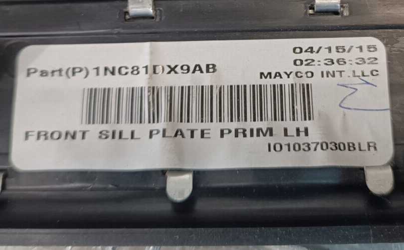 Jeep Grand WK2 Leiste Einstiegsleiste Vorne . P1NC81DX9AB ORIGINAL gebraucht - Cherokee