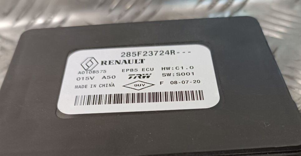 Renault Zoe 2022 Steuergerät 285F23724R ORIGINAL gebraucht - Feststellbremse