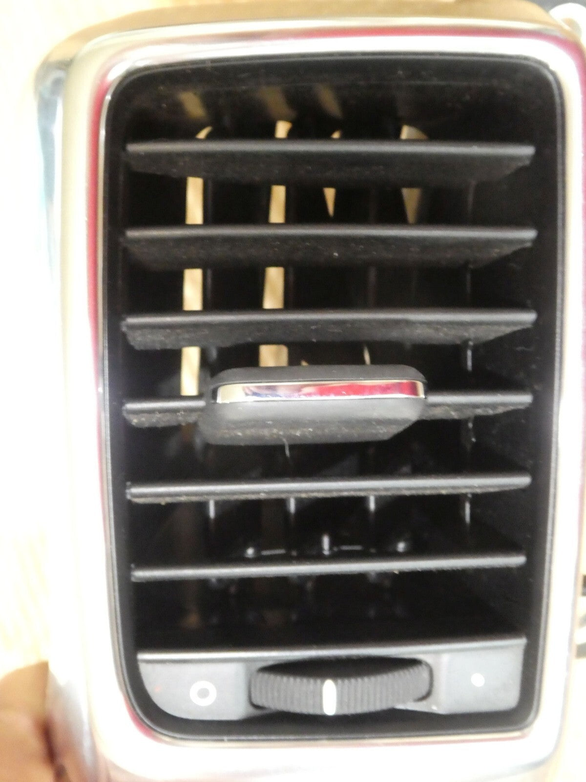 Porsche PANAMERA 970 Luftdüse hinten rechts silber schwarz * ORIGINAL gebraucht - 970553172