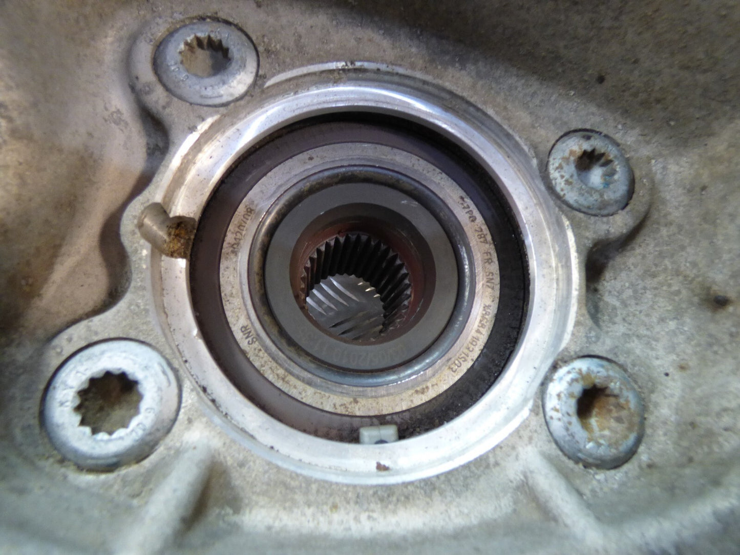Porsche Cayenne II 92A hinten links 7P0609403D 7P0505435A ORIGINAL gebraucht - Achsschenkel