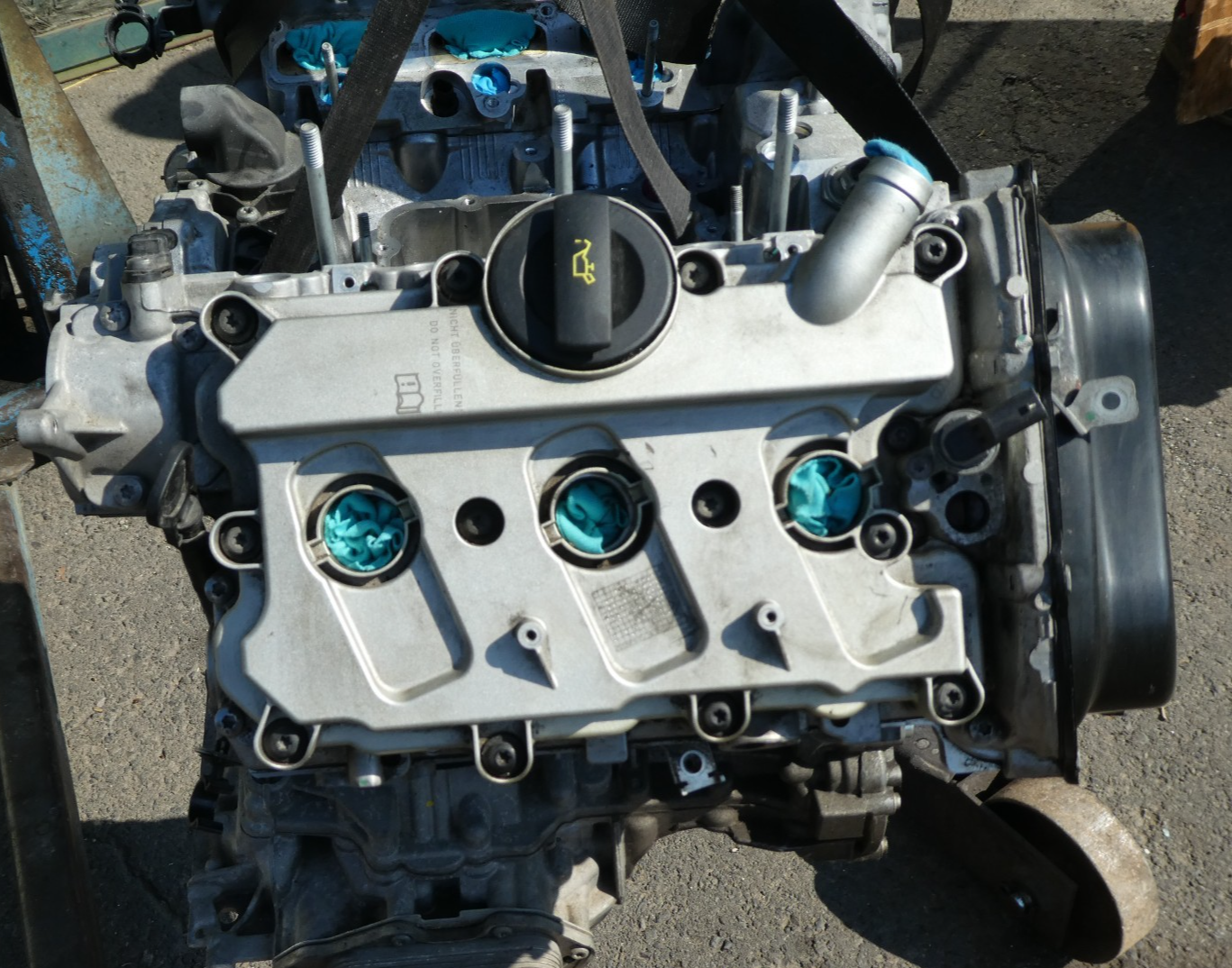 Porsche 970 3.0 E-Hybrid Motor CGE _ CGF CGFA ohne Anbauteile 57800 km ORIGINAL gebraucht - Panamera