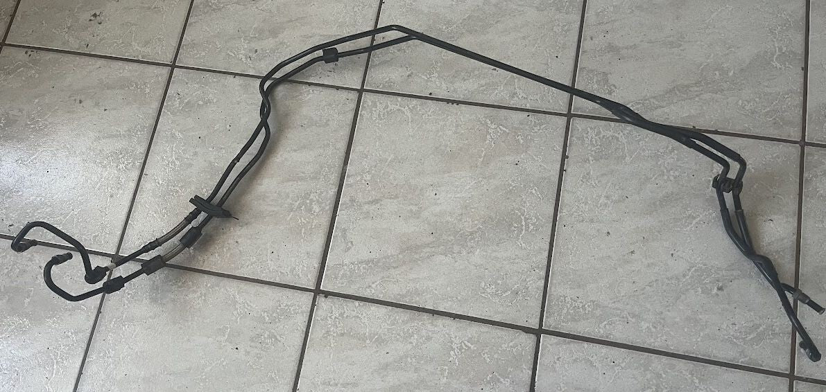 Porsche Cayenne II 92A Hydraulikflüssigkeit Rohrs Vorne 7P0614741H ORIGINAL gebraucht - Bremsschlauch