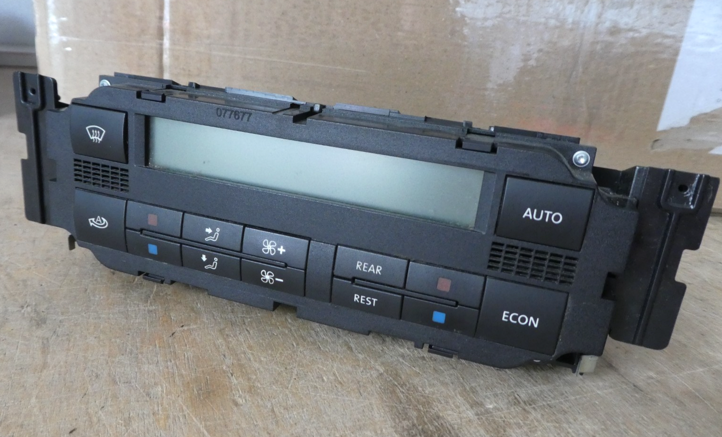 VW T5 MULTIVAN 2003-2016 Klimabedienteil Klimaregelung 7H2907040C ORIGINAL gebraucht - Transporter