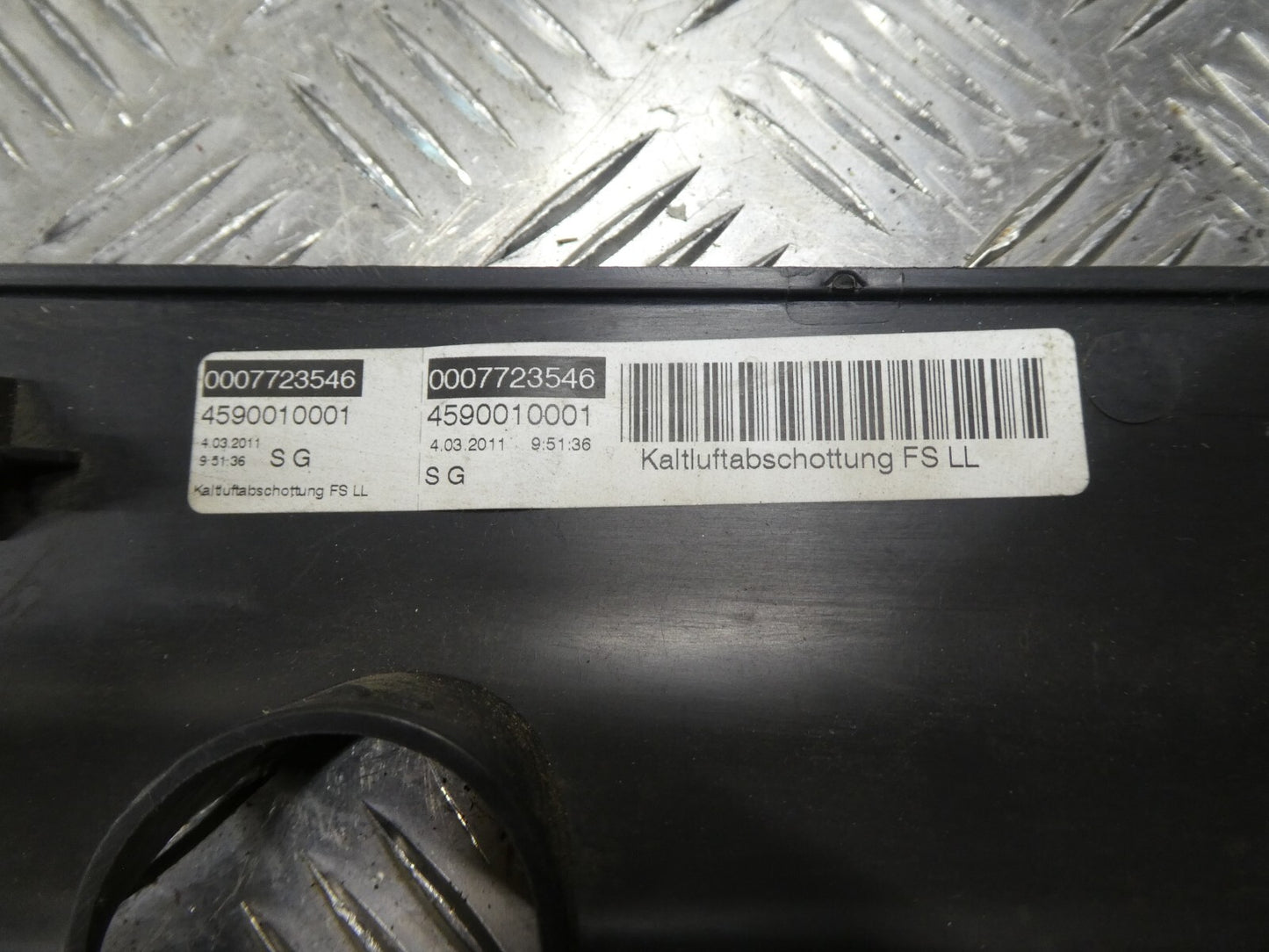 Porsche Cayenne 92A Armaturenbrett Fußraum Links 7P5815173B ORIGINAL gebraucht - - Verkleidung