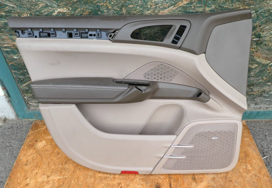 Porsche Cayenne 92A Türverkleidung Vorne Links Umbra Tartufo ORIGINAL gebraucht - 7P5867011D