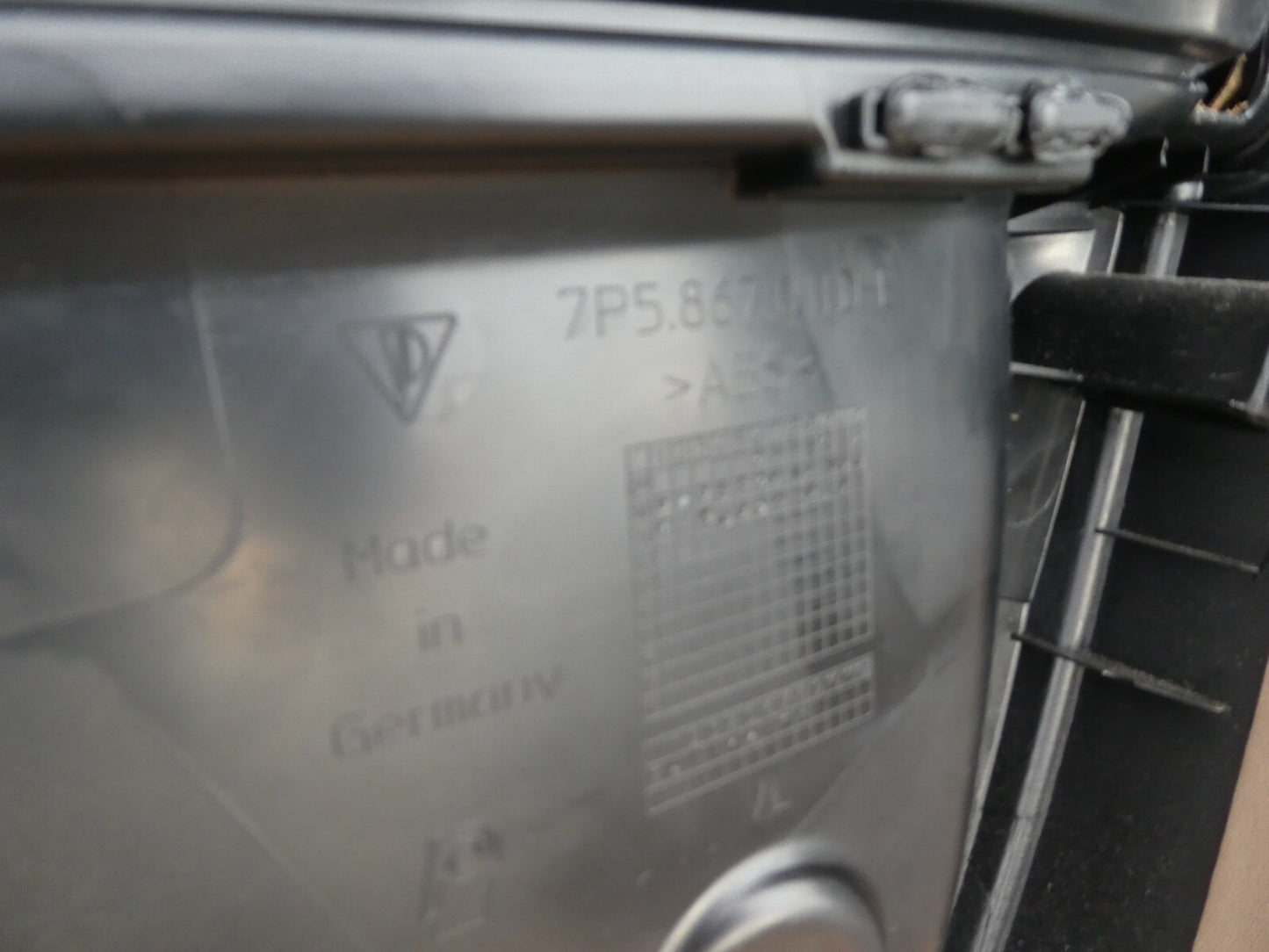 Porsche Cayenne 92A Türverkleidung Vorne Links Umbra Tartufo ORIGINAL gebraucht - 7P5867011D