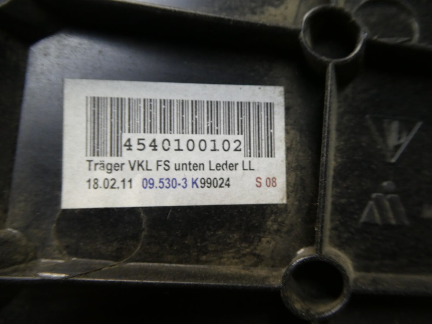 Porsche Cayenne 92A Lenksäule links Cognac Leder 7P5858903D 7F0 ORIGINAL gebraucht - Verkleidung