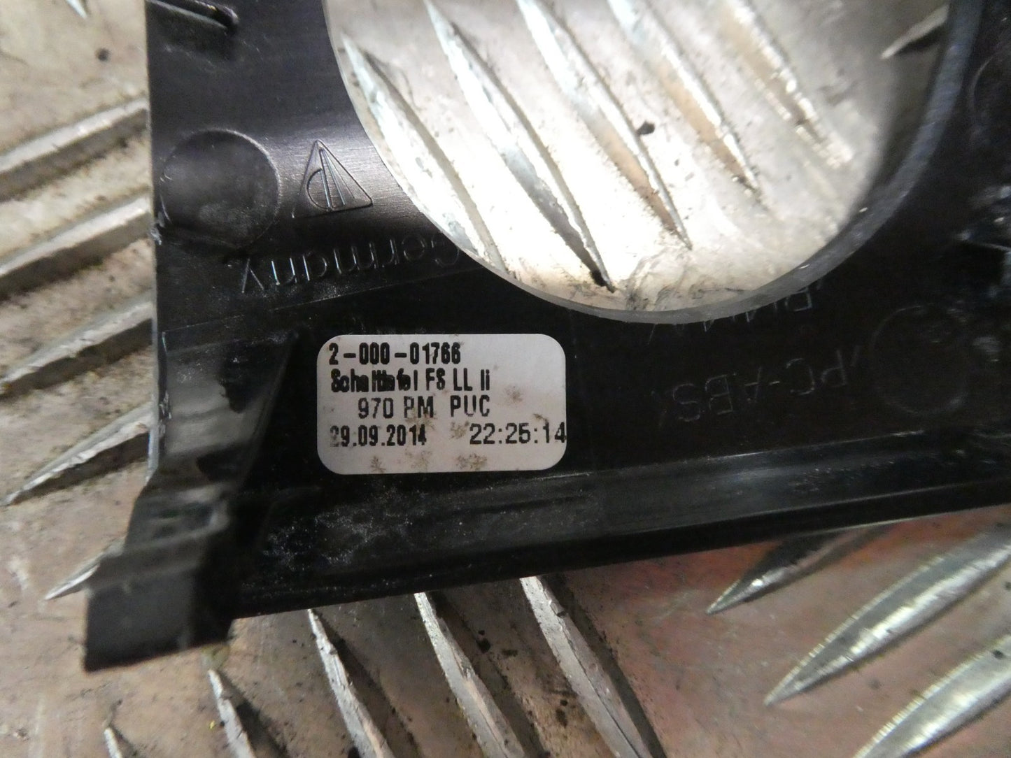 Porsche Panamera 970 Links Verkleidung Kombiinstrument Klavierlack ORIGINAL gebraucht - 0024976080