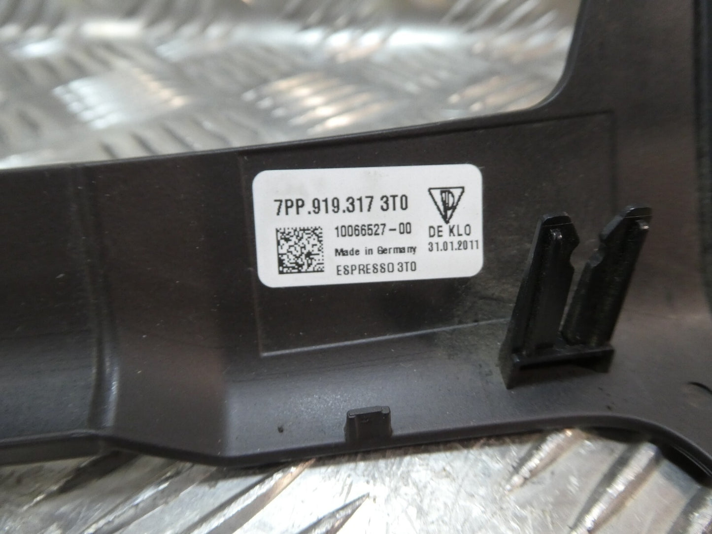 Porsche Cayenne 92A Mitte Abdeckung Blende oben 7P5858189 3T0 ORIGINAL gebraucht - Armaturenbrett