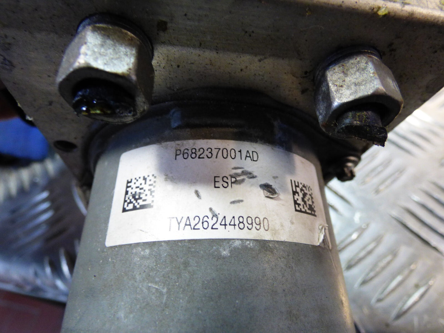 Jeep Cherokee KL 2015 ABS Steuergerät Pumpe Hydrauikblock 0265956137 ORIGINAL gebraucht - P68237001AD