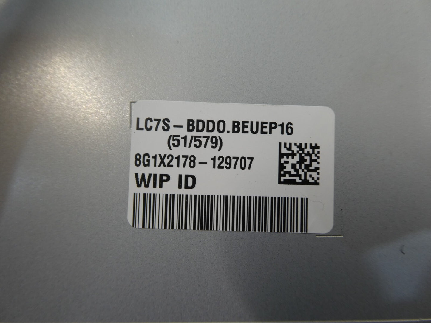 OPEL ASTRA K Autoradio Radio Silverbox LC7S GM ORIGINAL gebraucht - 42645346