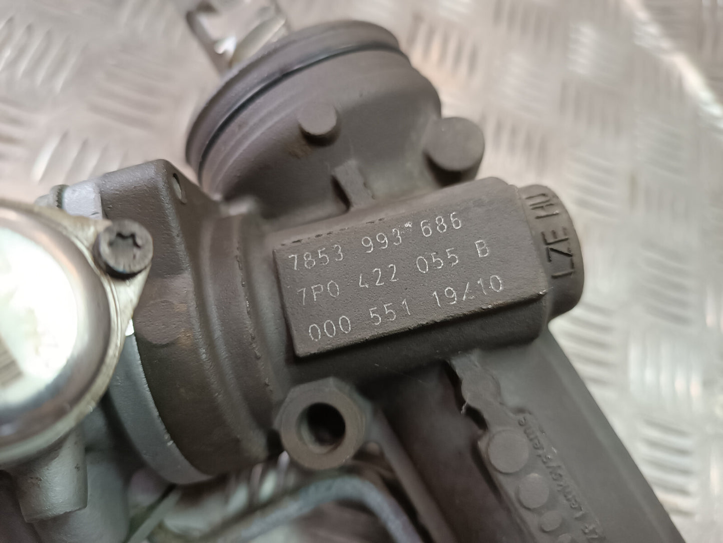 Porsche Cayenne S 92A Lenkgetriebe Servolenkung 7P0422055B ORIGINAL gebraucht - 7853993686