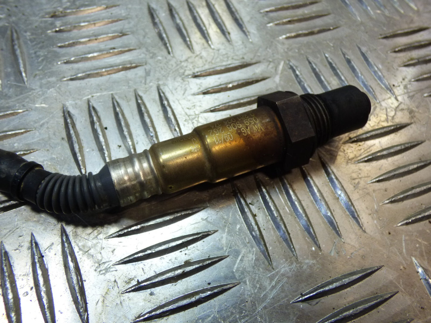 Porsche Cayenne 92A 3.0 TDI Lamdasonde Abgaremperatursensor ORIGINAL gebraucht - 059906262J