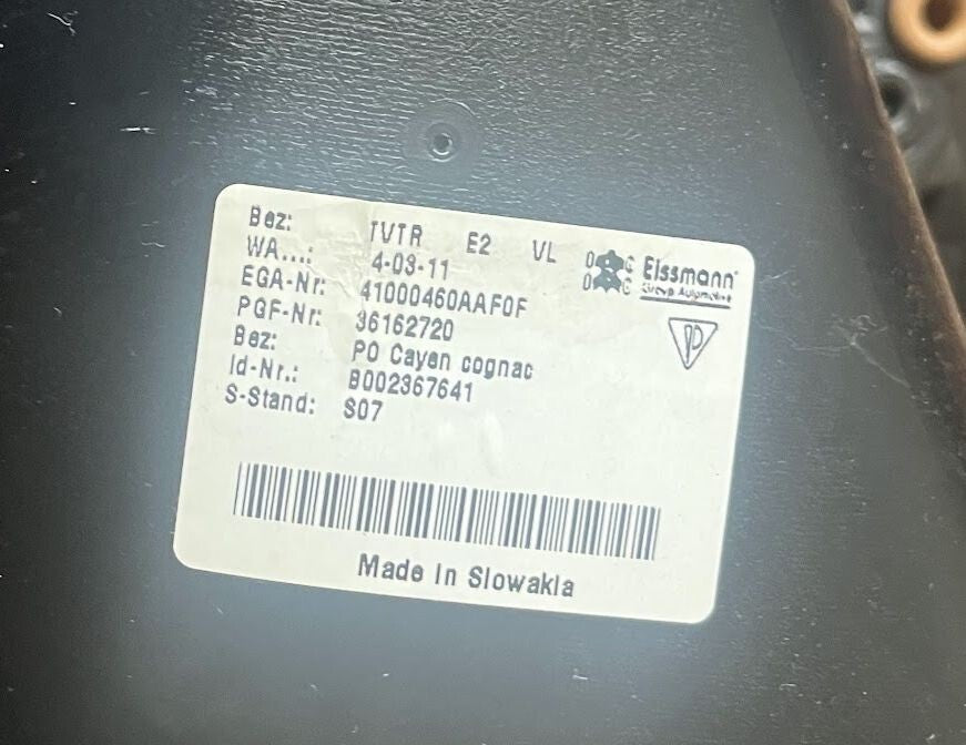 Porsche Cayenne II 92A Türverkleidung vorne links Cayen cognac ORIGINAL gebraucht - 7P5867011D