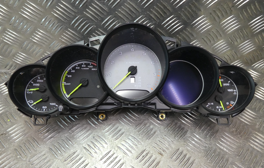 Porsche Panamera 3.0 E-Hybrid Kombiinstrumente Tacho Speedometer ORIGINAL gebraucht - 97064116656