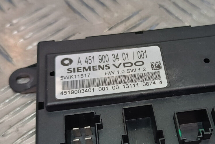 Smart ForTwo 451 Electric Elektronikmodul Steuergerät ORIGINAL gebraucht - A4519003401