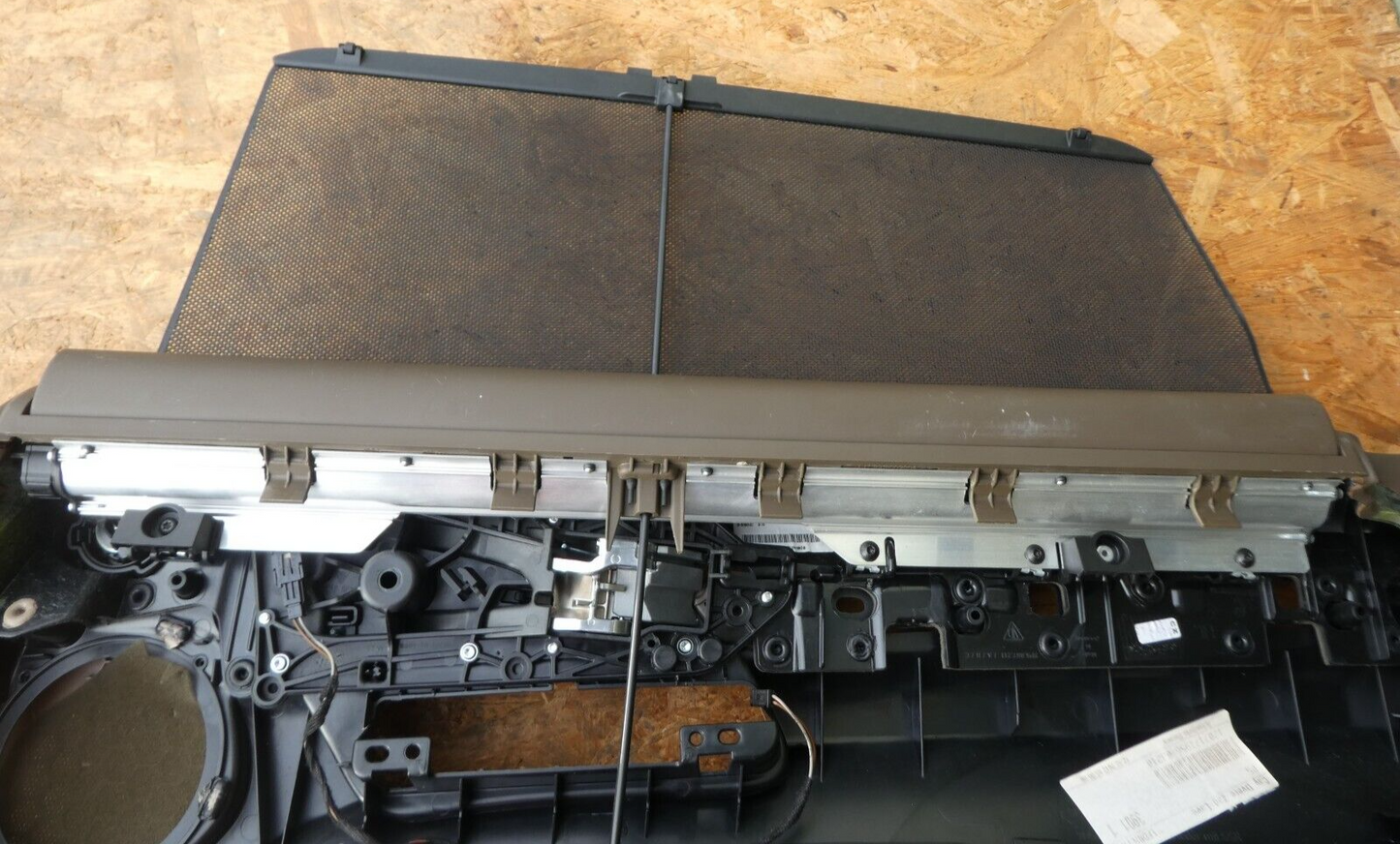 Porsche Cayenne 92A Türverkleidung Hinten Links + Rolo Umbra Tartufo ORIGINAL gebraucht - 7P5867211