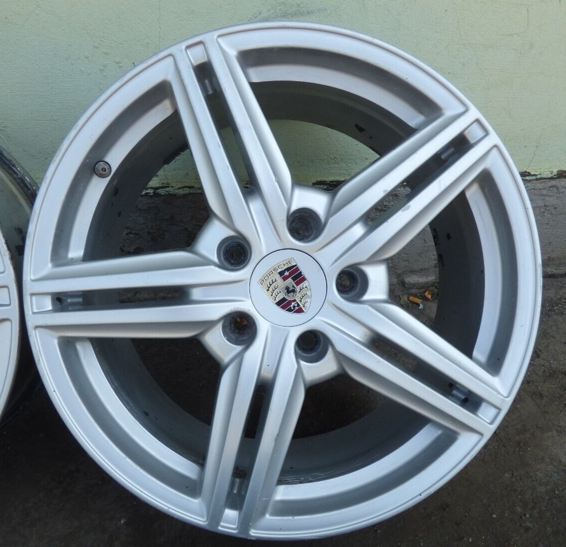 Porsche Cayenne II 92A 2012 Alufelgen Satz Felgen 19" Zoll 7P5601025E gebraucht - Original