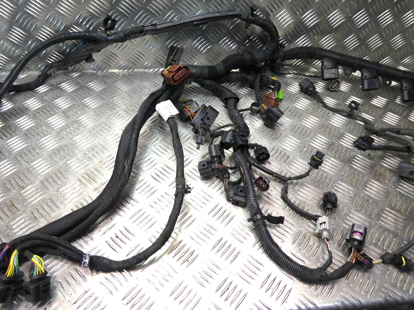 Porsche Panamera 3.0 E-Hybrid Motor Kabelbaum Engine Cable Harness ORIGINAL gebraucht - 97060801200
