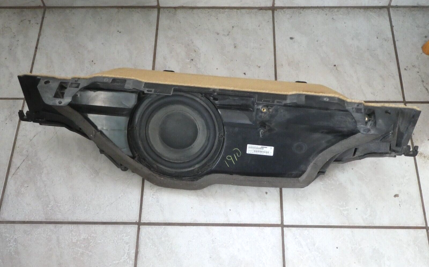 Porsche Panamera 970 BOSE Subwoofer Bass Lautsprecher Soundsystem ORIGINAL gebraucht - 97064557550