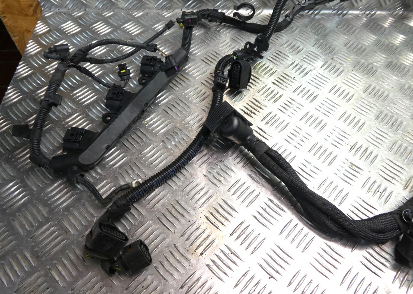 Porsche Panamera 3.0 E-Hybrid Motor Kabelbaum Engine Cable Harness ORIGINAL gebraucht - 97060801200